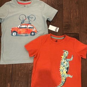 Tea Collection Size 8 T-shirts.